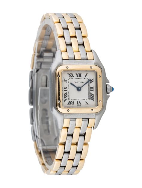 panthere cartier watch price|cartier panthere watch two tone.